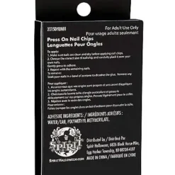 Devil Flame Press On Nails -Spirit Spooky Store 01489624 d