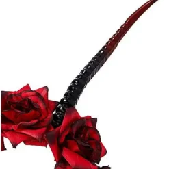 Devil Flower Headband -Spirit Spooky Store 01489723 b