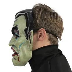 Vintage Vampire Half Mask 5 Vintage Vampire Half Mask -Spirit Spooky Store 01490325 d