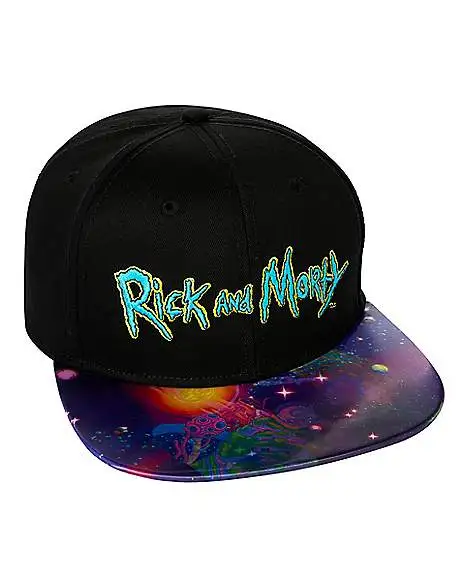 Black Morty Dad Hat - Rick And Morty 1 Black Morty Dad Hat - Rick And Morty