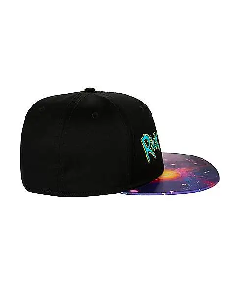 Black Morty Dad Hat - Rick And Morty 2 Black Morty Dad Hat - Rick And Morty - Image 2