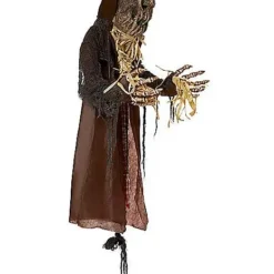4 Ft Light-Up Hanging Pumpkin Man -Spirit Spooky Store 01492305 d