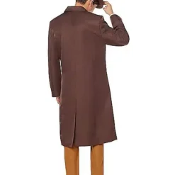 Adult Brown Trench Coat 10 Adult Brown Trench Coat -Spirit Spooky Store 01492560 b