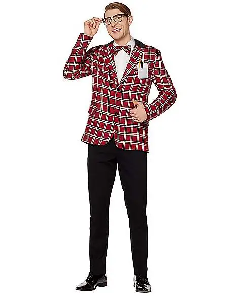 Adult Nerd Costume Kit 1 Adult Nerd Costume Kit