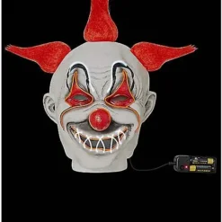 Light-Up Krazy Clown Mask -Spirit Spooky Store 01494319 g