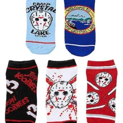 Friday The 13th Ankle Socks - 5 Pack