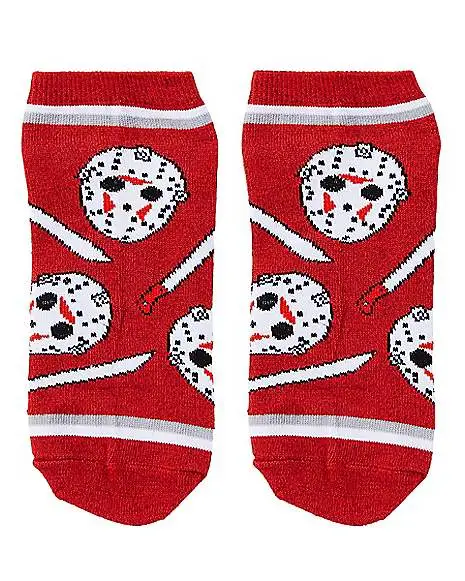 Friday The 13th Ankle Socks - 5 Pack 5 Friday The 13th Ankle Socks - 5 Pack - Image 5