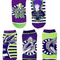 Beetlejuice Ankle Socks - 5 Pair