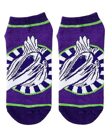 Beetlejuice Ankle Socks - 5 Pair 5 Beetlejuice Ankle Socks - 5 Pair - Image 5