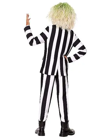 Kids Beetlejuice Costume - Beetlejuice 3 Kids Beetlejuice Costume - Beetlejuice - Image 3