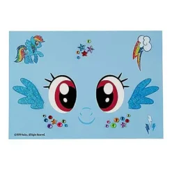 Rainbow Dash Face Decals - My Little Pony -Spirit Spooky Store 01497791 c