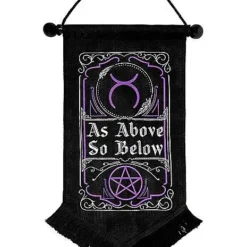 As Above So Below Scroll Sign