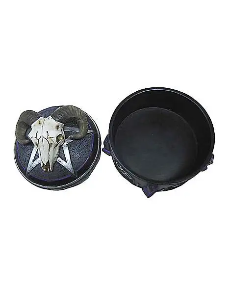 Mystical Arts Ram Skull Trinket Box 4 Mystical Arts Ram Skull Trinket Box - Image 4