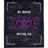 As Above So Below Fleece Blanket