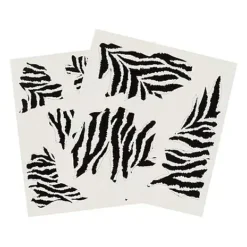 Zebra Temporary Tattoos