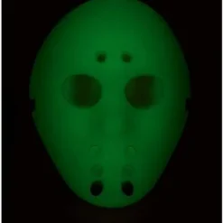 Glow In The Dark Hockey Half Mask -Spirit Spooky Store 01501089 d