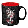 Dead Inside Floral Skeleton Coffee Mug 20 Oz.