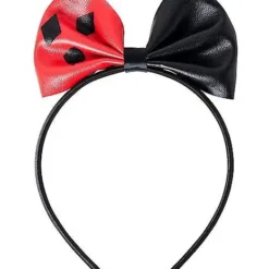 Kids Harley Quinn Bow Headband - Batman
