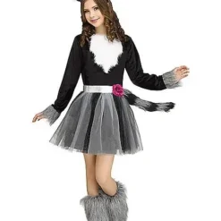 Kids Raccoon Dress Costume