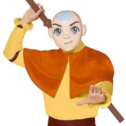 Adult Aang Costume - Avatar: The Last Airbender -Spirit Spooky Store 01505791 c