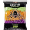 Multi-Pack Colored Spider Web Decoration