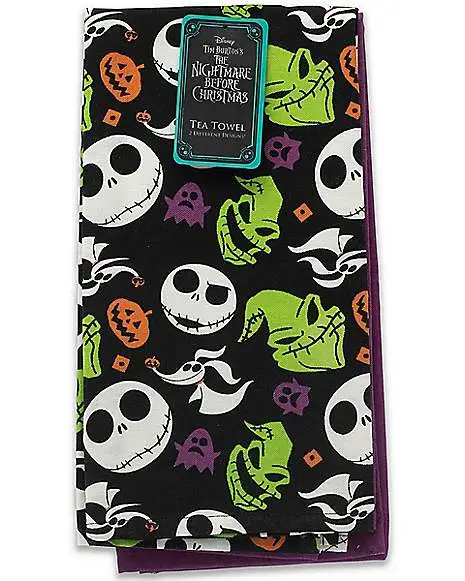 Multi-Pack The Nightmare Before Christmas Faces Dishtowels - 2 Pack 1 Multi-Pack The Nightmare Before Christmas Faces Dishtowels - 2 Pack