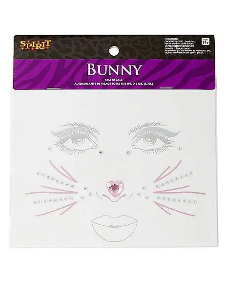 Gemstone Bunny Face Decals 3 Gemstone Bunny Face Decals - Image 3