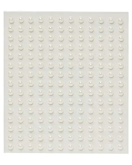 White Press On Pearls 1 White Press On Pearls