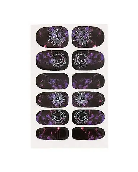 Sun And Moon Nail Decals 1 Sun And Moon Nail Decals