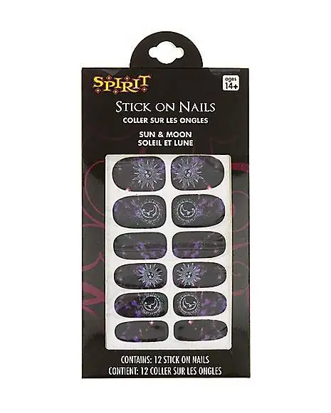 Sun And Moon Nail Decals 2 Sun And Moon Nail Decals - Image 2