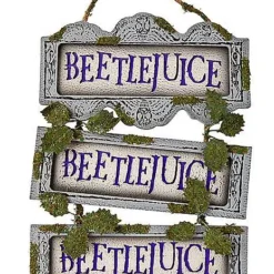 Beetlejuice Ladder Sign