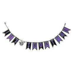 Light-Up It's Showtime Beetlejuice Banner -Spirit Spooky Store 01517390 c
