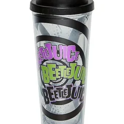 Spiral Beetlejuice Travel Mug