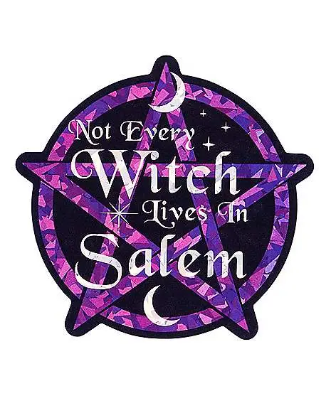 Not Every Witch Lives In Salem Magnet 1 Not Every Witch Lives In Salem Magnet
