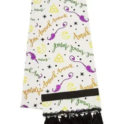 Trouble Is Brewing And Amuck Amuck Dishtowels 2 Pack - Hocus Pocus -Spirit Spooky Store 01522374 c