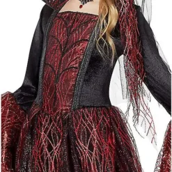 Kids Scarlet Enchantress Costume -Spirit Spooky Store 01523133 c