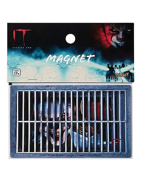 Pennywise Sewer Grate Magnet - It Chapter Two 2 Pennywise Sewer Grate Magnet - It Chapter Two - Image 2