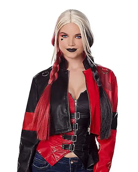 Adult Harley Quinn Moto Jacket – The Suicide Squad 1 Adult Harley Quinn Moto Jacket – The Suicide Squad
