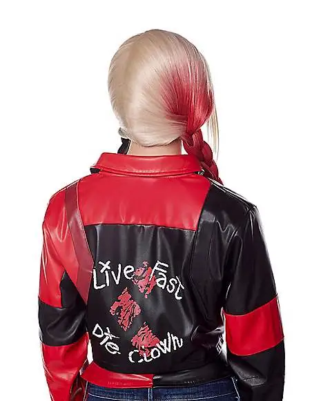 Adult Harley Quinn Moto Jacket – The Suicide Squad 2 Adult Harley Quinn Moto Jacket – The Suicide Squad - Image 2