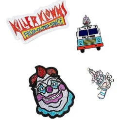 Killer Klowns From Outer Space Pin And Patch Set
