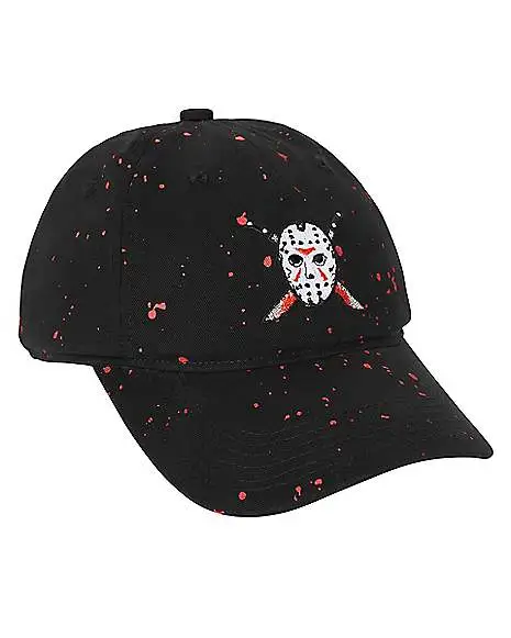 Jason Voorhees Dad Hat - Friday The 13th 1 Jason Voorhees Dad Hat - Friday The 13th