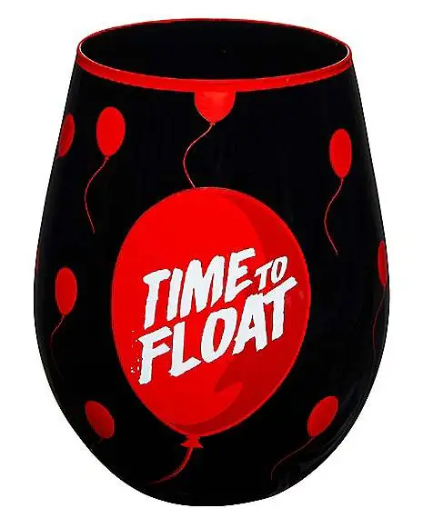 Pennywise Balloon Stemless Glass 20 Oz. - It Chapter Two 2 Pennywise Balloon Stemless Glass 20 Oz. - It Chapter Two - Image 2