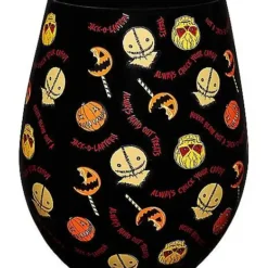 Trick R' Treat Pattern Stemless Glass 20 Oz. - Trick 'r Treat