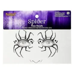 Spider Face Decals 5 Spider Face Decals -Spirit Spooky Store 01531409 c
