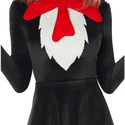 Adult Cat In The Hat Dress - Dr. Seuss -Spirit Spooky Store 01532423 c