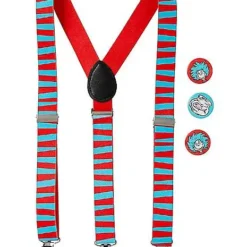 Thing 1 And Thing 2 Suspenders - Dr. Seuss