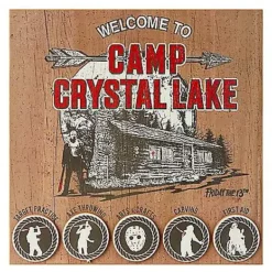 Camp Crystal Lake Activities Sign - Friday The 13th