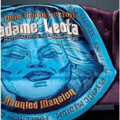 Madame Leota The Haunted Mansion Fleece Blanket - Disney 7 Madame Leota The Haunted Mansion Fleece Blanket - Disney -Spirit Spooky Store 01534718 d
