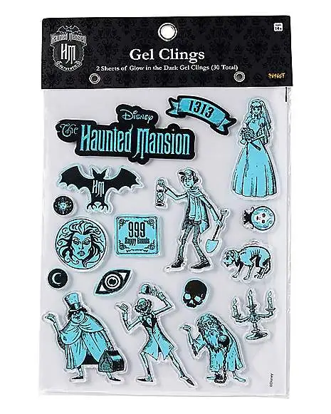 Glow In The Dark The Haunted Mansion Window Clings - Disney 4 Glow In The Dark The Haunted Mansion Window Clings - Disney - Image 4