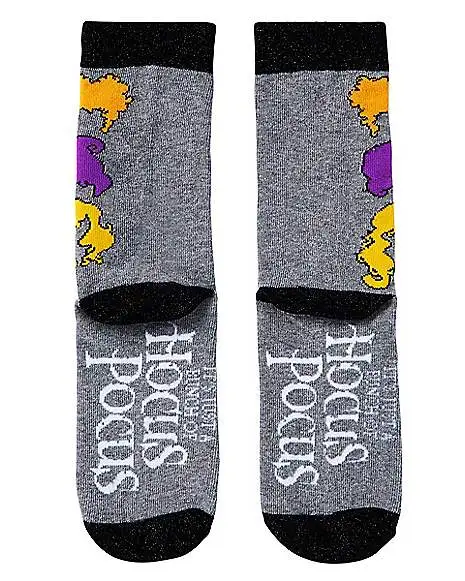Hocus Pocus Crew Socks 2 Pack - Hocus Pocus 2 Hocus Pocus Crew Socks 2 Pack - Hocus Pocus - Image 2